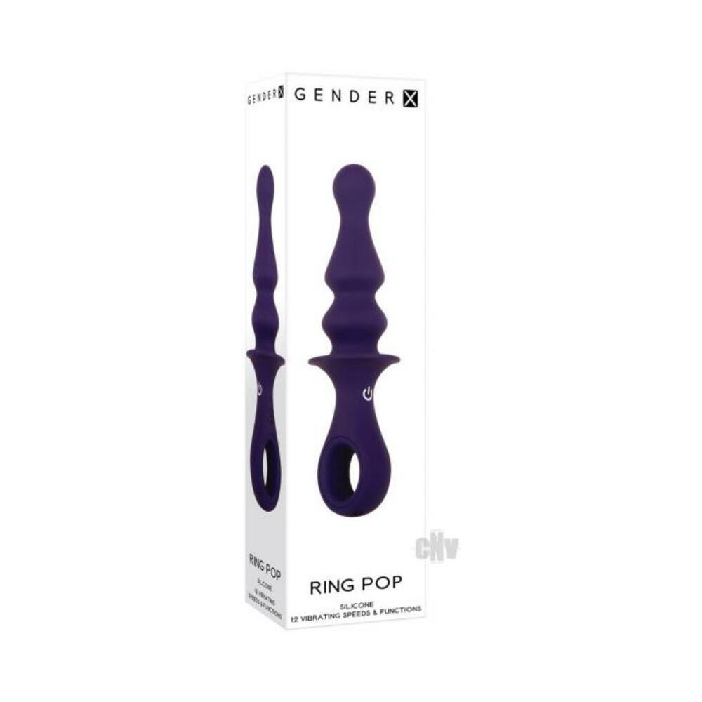 Gender X Ring Pop Vibrating Plug
