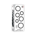 Aande Penis Ring Set 6pc Black