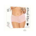 Barely B Split Lace Boy Shorts Ps Peach