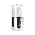 Zero Tolerance Cyclone Rechargeable Vibrating Spinning Stroker Black Clear