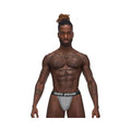Mp Sexagon Micro V Thong Gray S/m