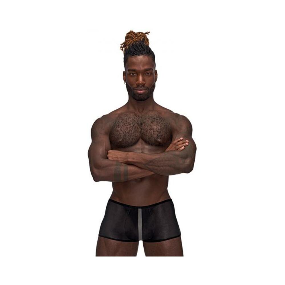 Mp Landing Strip Mini Short Black Xl