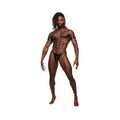 Pisces Pu Leather Bicep & Back Harness Black O/s