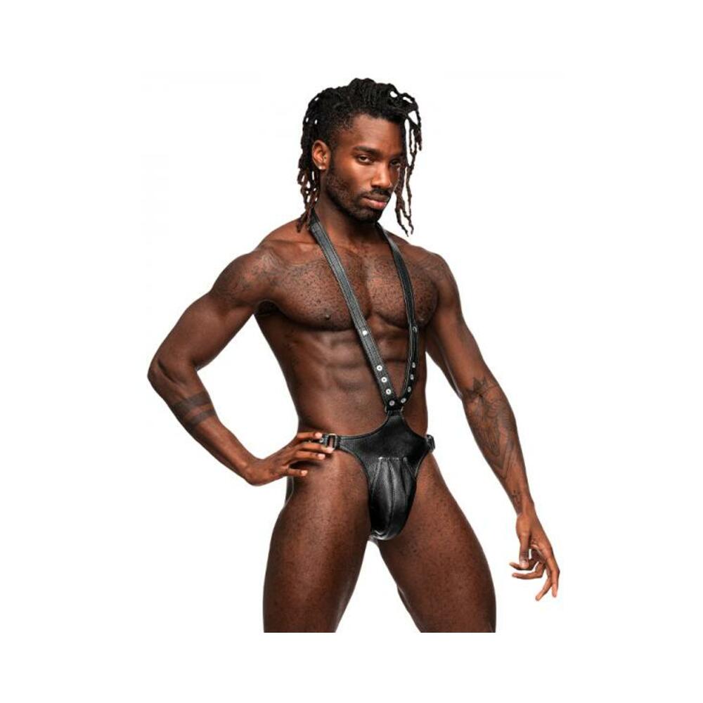 Male Power Men's Leather Capricorn Black O/s