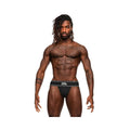 Male Power Modal Rib Jock Black S/m