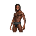 Male Power Modal Rib Bong Thong Black L/xl