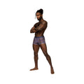 Male Power Sheer Prints Seamless Sheer Short Spatter Xl