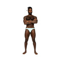 Male Power Easy Breezy Thong Sleeve Aqua L/xl