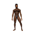 Male Power S'naked Criss Cross Thong Black/blue L/xl