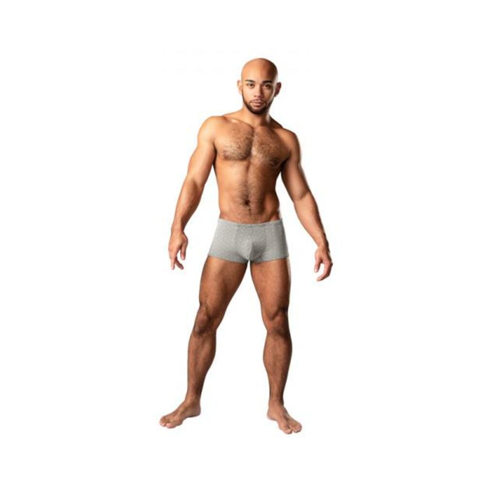 Male Power Labyrinth Mini Short Grey Weave S