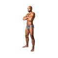 Male Power Dirty Denim Bikini Denim Print L