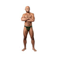 Male Power Hazy Dayz Jock Pot Leaf S/m