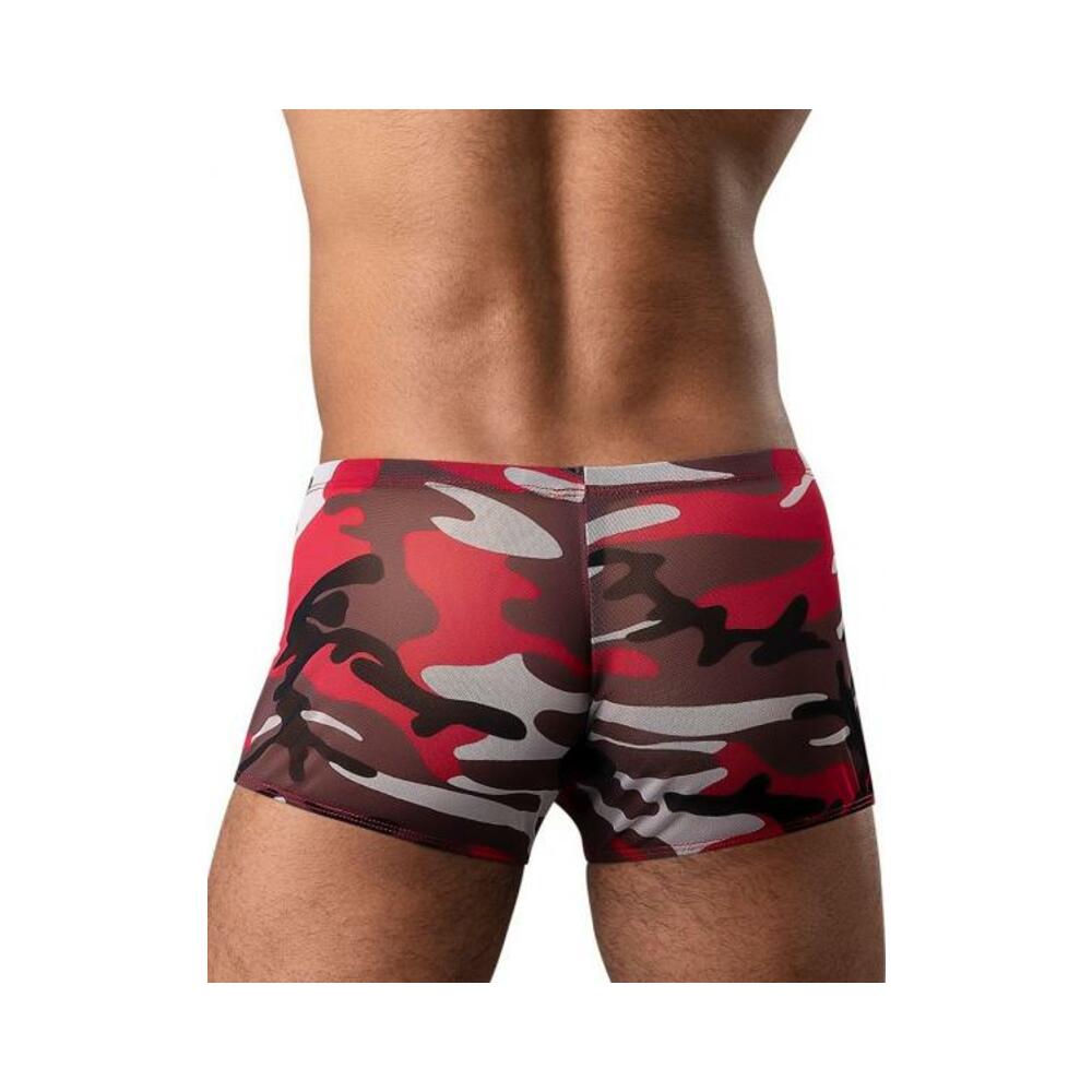 Cumouflage Mini Short Red Large