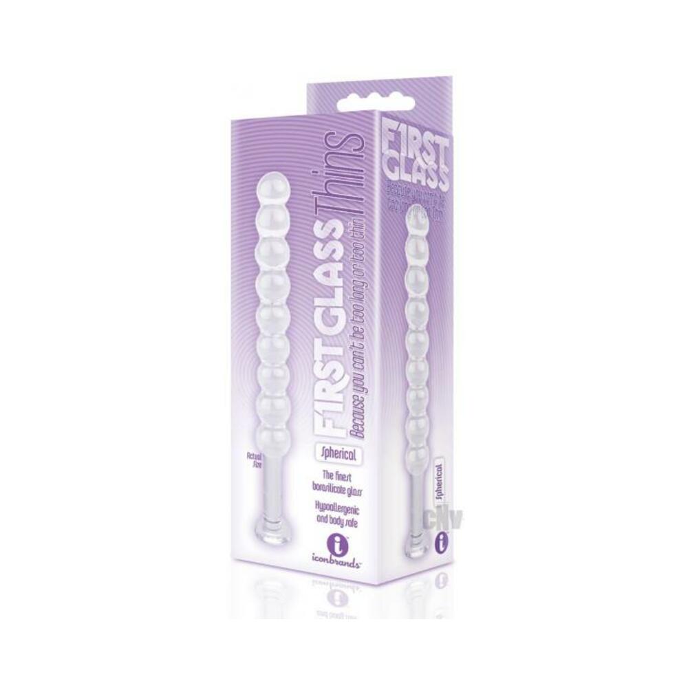 The 9's Glass Thins Spherical Glass plug