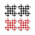 Peekaboo Off The Wall X Blk/red