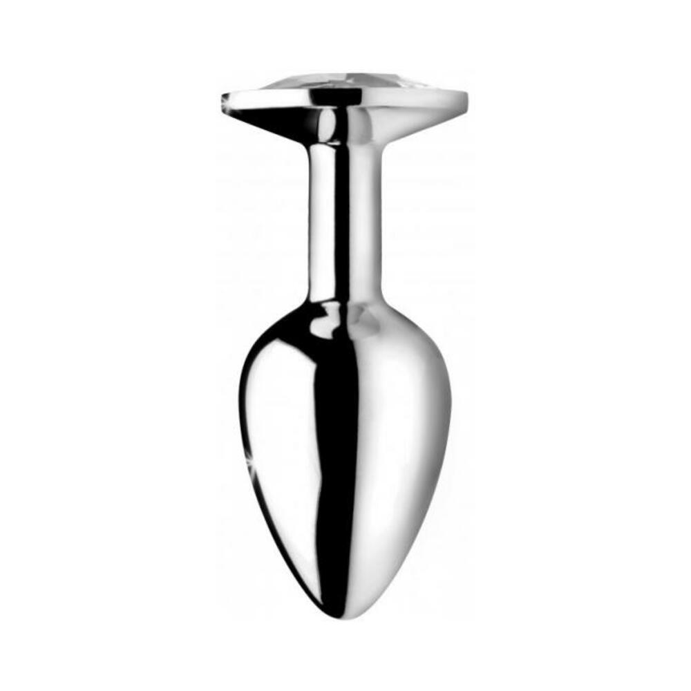 Booty Sparks Clear Gem Large Anal Plug