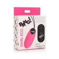 Bang 28x Swirl Silicone Egg Pink