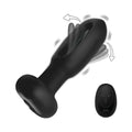 Bum Flick Vibrating And Flicking Silicone Butt Plug With Remote