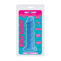 Rock Candy Suga Daddy 7 Silicone Dildo - Blue