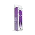 Nixie Rechargeable Wand Massager Purple Ombre Metallic