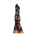 Kixies Jackie Black Ballet Thigh-high Size A