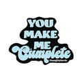 Cumplete Sticker - Pack Of 3