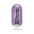 Shots Ouch! Ultra Soft Silicone 7 In. Curvy G-spot Dildo Metallic Purple