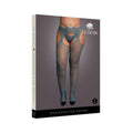 Le Desir Suspender Pantyhose With Strappy Waist Ocean Deep Queen Size