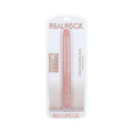 Realrock 14 In. Slim Double-ended Dong Beige