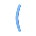 Realrock Crystal Clear Double Dong 18 In. Dual-ended Dildo Blue