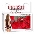 Ff Furry Cuffs Red