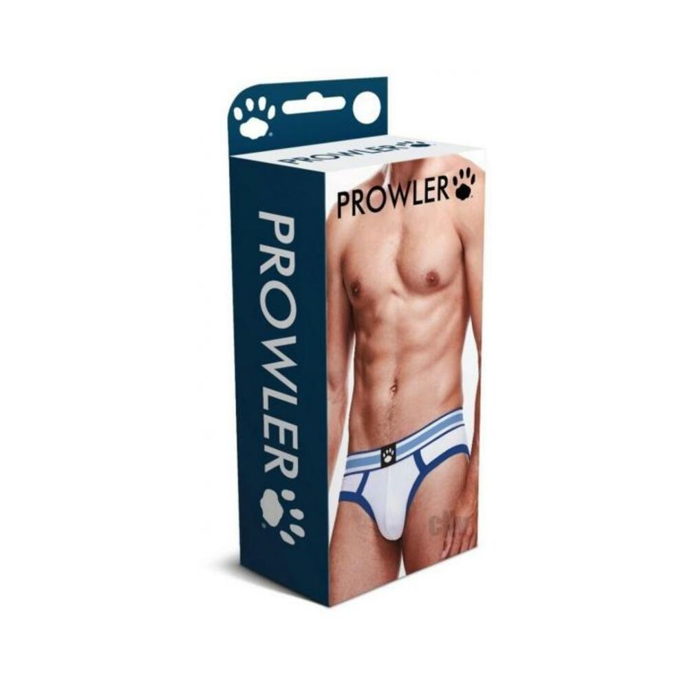 Prowler White/blue Brief Md