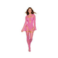 3 Pc Bodystocking Set O/s Milkshake Pink