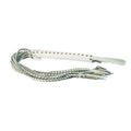 Corset Flogger  - White/Grey