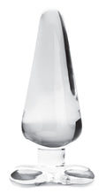 SPADE ANAL PLUG CLEAR LARGE