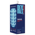 Rize Switch Glow In The Dark Self Lubricating Stroker-Clear