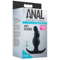 Anal Adventures Platinum Stacked Plug Black