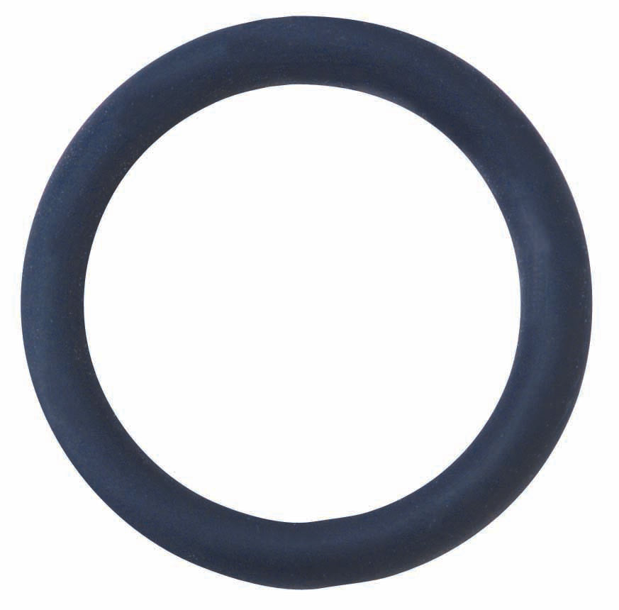 Spartacus 1.25 Rubber Cock Ring -  Blue