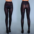 BeWicked Perfect Nylon Pantyhose-Black O/S