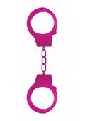 Ouch Beginners Handcuffs Metal Pink