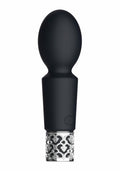 Royal Gems Brilliant Black Rechargeable Silicone Bullet