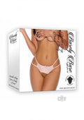 Barely B Dbl Strap Open Panty Peach