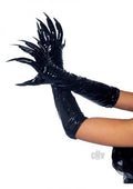 Vinyl Claw Gloves Md Black