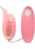Passion Clit Tickler Vibrating Bullet With Fluttering Tip 5 Speed Waterproof Pink