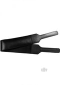 Rouge Folded Open Paddle Black