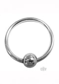 Rouge Stainless Steel Glans Ring W/pressure Point Ball