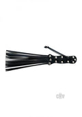 Leather Spiral Paddle Black
