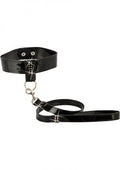 Bound By Diamonds Diamond Leash and Collar Set Black