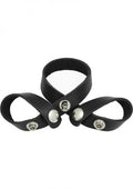 8 Style Oiltan Ball Divider Leather - Black