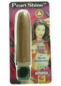 PEARL SHINE SMOOTH 5 INCH VIBRATOR BROWN WATERPROOF